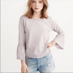 Abercrombie & Fitch Bell 3/4 Sleeve Top